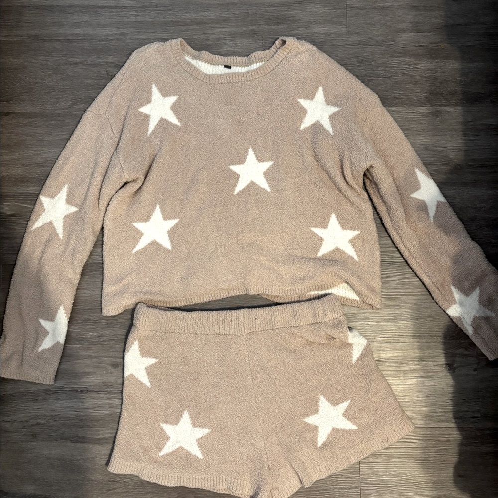 Stars Matching Sweater Set 3x